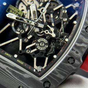 Đồng Hồ Richard Mille RM35-01 Replica 11 Cao Cấp Vỏ Carbon Dây Vải Nato (6)