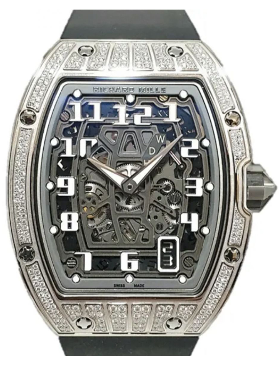 Đồng Hồ Richard Mille RM67-01 Skeleton Extra Flat Diamond Pave Tuỳ Chỉnh Siêu Mỏng 38,7mm (1) Đồng Hồ Richard Mille RM67-01 Skeleton Extra Flat Diamond Pave Tuỳ Chỉnh Siêu Mỏng 38,7mm (1)