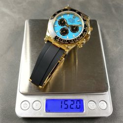 Đồng Hồ Rolex Cosmograph Daytona 126518LN-001 Xanh Ngọc Lam Nặng 152 Grams QF 40mm (1)