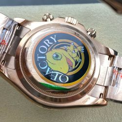 Đồng Hồ Rolex Cosmograph Daytona M116505BRWTBAR Chế Tác Nặng 180 Grams Xưởng QF 40mm (1)