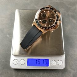 Đồng Hồ Rolex Cosmograph Daytona M116515LN-0041 Chế Tác Nặng 152 Grams Xưởng QF 40mm (1)