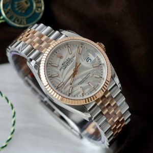 Đồng Hồ Rolex DateJust 126231 Replica Cao Cấp Mặt Lá Cây Nhiệt Đới VSF 36mm (2)
