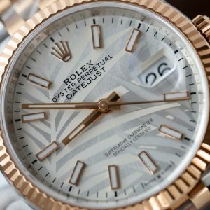Đồng Hồ Rolex DateJust 126231 Replica Cao Cấp Mặt Lá Cây Nhiệt Đới VSF 36mm (2)