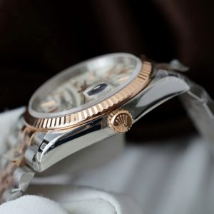 Đồng Hồ Rolex DateJust 126231 Replica Cao Cấp Mặt Lá Cây Nhiệt Đới VSF 36mm (2)