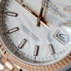 Đồng Hồ Rolex DateJust 126231 Replica Cao Cấp Mặt Lá Cây Nhiệt Đới VSF 36mm (2)