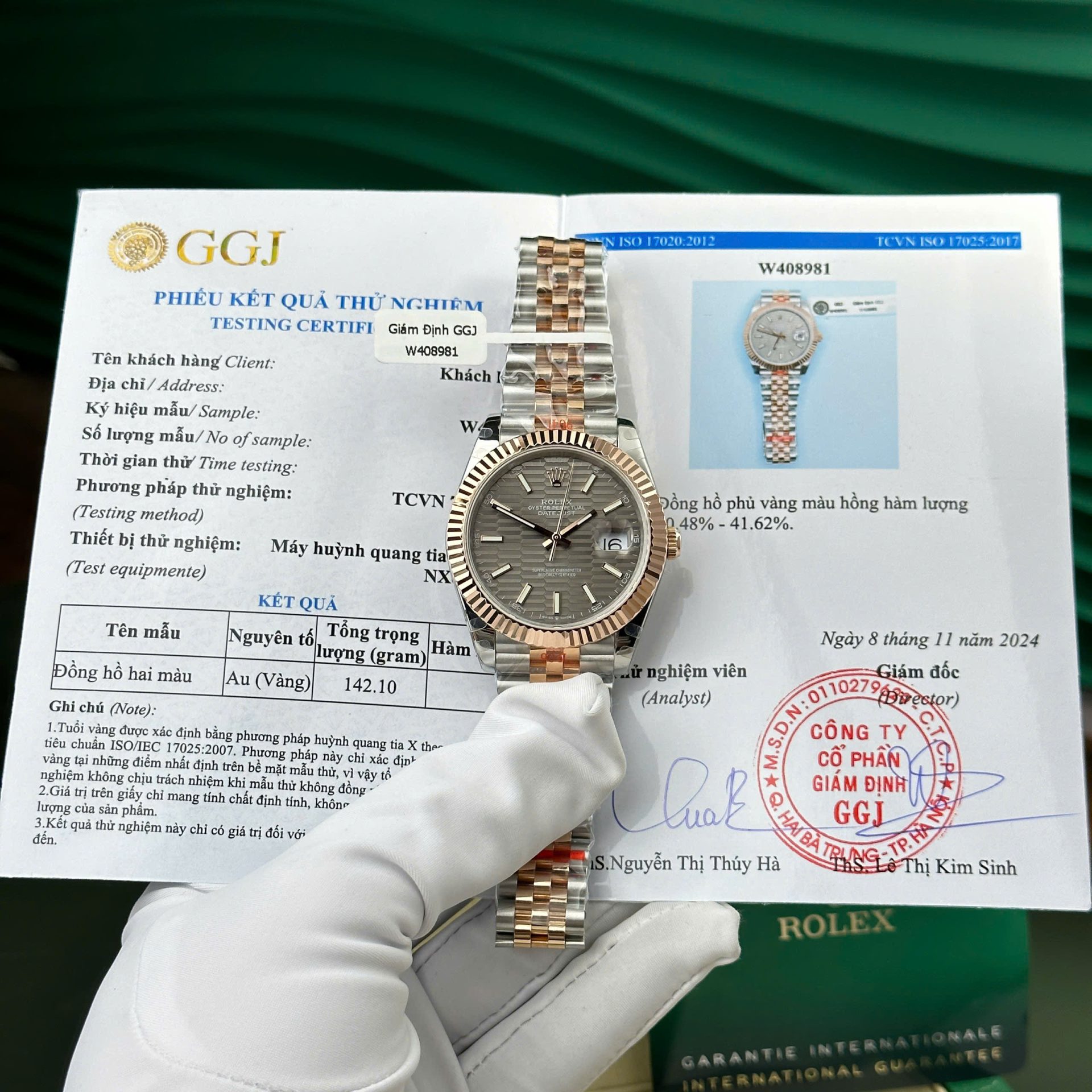 Đồng Hồ Rolex DateJust 126331 Bọc Vàng Thật Mặt Xám Gấp Nếp Nhà Máy GM V5 41mm (11) Đồng Hồ Rolex DateJust 126331 Bọc Vàng Thật Mặt Xám Gấp Nếp Nhà Máy GM V5 41mm (11)