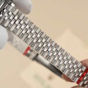 Đồng Hồ Rolex DateJust Lady Replica Cao Cấp Mặt Xám Cọc Số Đính Đá 31mm (2)