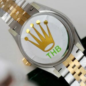 Đồng Hồ Rolex DateJust Nữ Rep Cao Cấp Cọc Số La Mã Xưởng THB 31mm (2)