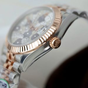 Đồng Hồ Rolex DateJust Replica 11 Nữ Mặt Số Bông Hoa Xưởng THB 31mm (2)
