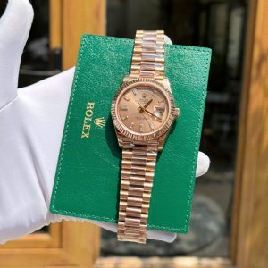 Đồng Hồ Rolex Day-Date 228235 Bọc Vàng Thật Chế Tác Hong Kong Nhà Máy GM 40mm (1)