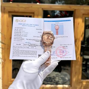 Đồng Hồ Rolex Day-Date 228235 Bọc Vàng Thật Chế Tác Hong Kong Nhà Máy GM 40mm (1)