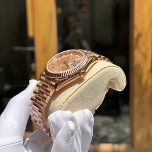 Đồng Hồ Rolex Day-Date 228235 Bọc Vàng Thật Chế Tác Hong Kong Nhà Máy GM 40mm (1)