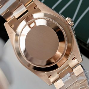 Đồng Hồ Rolex Day-Date Chế Tác Bọc Vàng Hồng Mặt Thiên Thạch Cọc Số Moissanite 40mm (2)