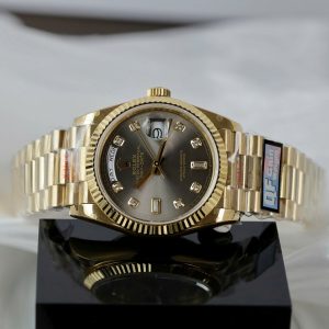 Đồng Hồ Rolex Day-Date M128238 Replica 11 Mặt Xám Trọng Lượng 159 Gram Xưởng QF 36mm (2)
