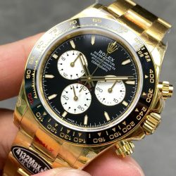 Đồng Hồ Rolex Daytona 126528LN Le Mans 100th Year Chế Tác Máy Calibre 4132 Xưởng QF 40mm