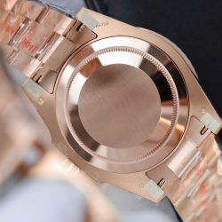 Đồng Hồ Rolex GMT-Master II 126715CHNR Replica 11 Mạ Vàng Hồng Mặt Đá Mắt Hổ 40mm (2)