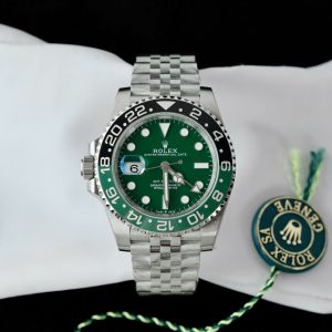 Đồng Hồ Rolex GMT-Master II 126729VTNR Rep 11 Mặt Xanh Lá Cây Dây Jubilee 40mm (1)