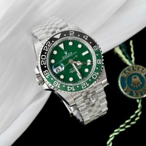 Đồng Hồ Rolex GMT-Master II 126729VTNR Rep 11 Mặt Xanh Lá Cây Dây Jubilee 40mm (2)
