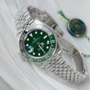 Đồng Hồ Rolex GMT-Master II 126729VTNR Rep 11 Mặt Xanh Lá Cây Dây Jubilee 40mm (2)