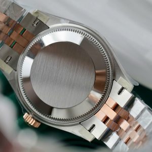 Đồng Hồ Rolex Nữ DateJust Replica 1 1 Mặt Chocolate Viền Đính Đá Xưởng THB 31mm (2)