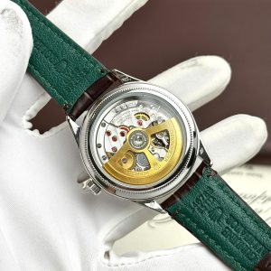Đồng Hồ Rolex Perpetual 1908 Fake 11 Mặt Trắng Dây Da 39mm (2)