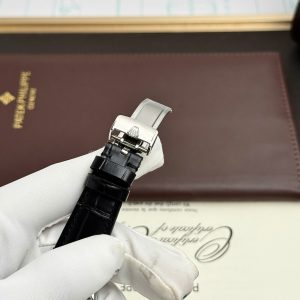 Đồng Hồ Rolex Perpetual 1908 Fake 11 Mặt Trắng Dây Da 39mm (2)