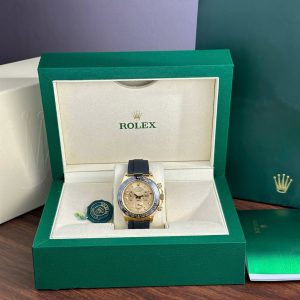Đồng Hồ Rolex Rep 11 Daytona 116518LN Mặt Vàng Champagne Xưởng Clean 40mm (2)