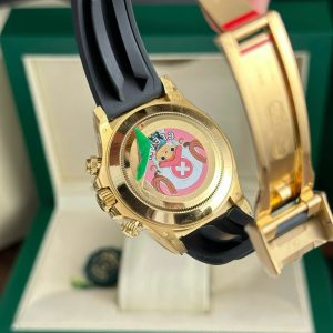 Đồng Hồ Rolex Rep 11 Daytona 116518LN Mặt Vàng Champagne Xưởng Clean 40mm (2)