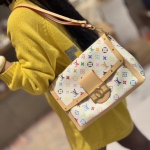 Túi Xách Louis Vuitton LV Dauphine Soft GM Siêu Cấp Hoạ Tiết Monogram 28x20x11cm (2)