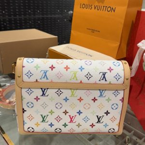 Túi Xách Louis Vuitton LV Dauphine Soft GM Siêu Cấp Hoạ Tiết Monogram 28x20x11cm (2)