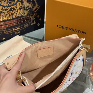 Túi Xách Louis Vuitton LV Dauphine Soft GM Siêu Cấp Hoạ Tiết Monogram 28x20x11cm (2)