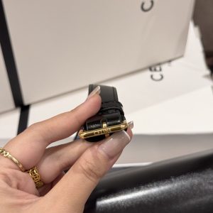 Túi Xách Nữ Celine Triomphe Siêu Cấp Da Trơn Màu Đen 22.5x16.5x7 (2)