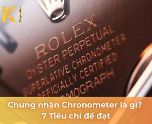 chứng nhận chronometer là gì