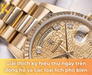 ký hiệu thứ ngày trên đồng hồ