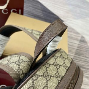 Balo Gucci Ophidia GG Small Siêu Cấp Màu Nâu Hoạ Tiết Monogram 23x29x14cm (2)