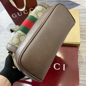 Balo Gucci Ophidia GG Small Siêu Cấp Màu Nâu Hoạ Tiết Monogram 23x29x14cm (2)