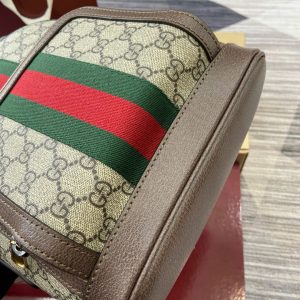 Balo Gucci Ophidia GG Small Siêu Cấp Màu Nâu Hoạ Tiết Monogram 23x29x14cm (2)