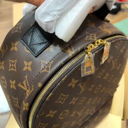 Balo Gucci Siêu Cấp Hoạ Tiết Monogram Màu Nâu 30cm (2)