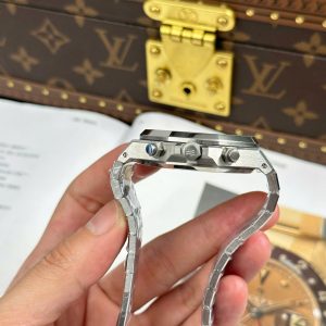 Đồng Hồ Audemars Piguet Rep 11 Royal Oak Chronograph Frosted Gold 26240 Mặt Xám APS Factory 41mm (2)