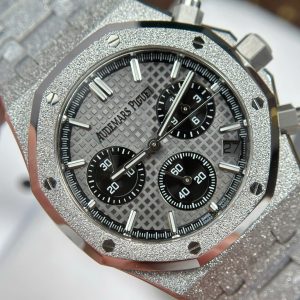Đồng Hồ Audemars Piguet Rep 11 Royal Oak Chronograph Frosted Gold 26240 Mặt Xám APS Factory 41mm (2)