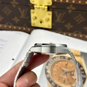 Đồng Hồ Audemars Piguet Rep 11 Royal Oak Chronograph Frosted Gold 26240 Mặt Xanh Blue APS 41mm (2)