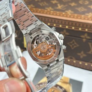 Đồng Hồ Audemars Piguet Royal Oak Chronograph Frosted Gold 26240 Mặt Đen Rep Cao Cấp Xưởng APS 41mm (2)