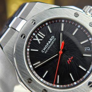 Đồng Hồ Chopard Alpine Eagle 298600 Replica 11 Mặt Đen Kim Đỏ Nhà Máy GH 41mm (2)