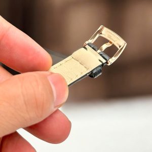 Đồng Hồ Chopard Nữ Chế Tác Happy Sport Mạ Vàng Hồng Dây Da 36mm (2)