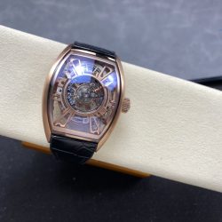 Đồng Hồ Franck Muller Curvex CX Grand Central Tourbillon Skeleton Chế Tác 11 36x53mm (7)