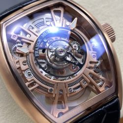 Đồng Hồ Franck Muller Curvex CX Grand Central Tourbillon Skeleton Chế Tác 11 36x53mm (7)