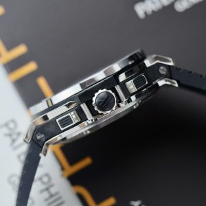 Đồng Hồ Hublot Big Bang Titanium Fake 11 Mặt Đen Dây Cao Su 42mm (2)