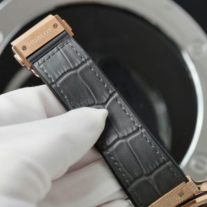 Đồng Hồ Hublot Classic Fusion King Gold Replica 11 Mặt Xám Đính Đá Xưởng HB 42mm (2)