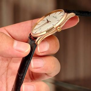 Đồng Hồ Jaeger LeCoultre Replica 11 Master Ultra thin Date Q1232510 Mạ Vàng Hồng Dây Da 40mm (2)