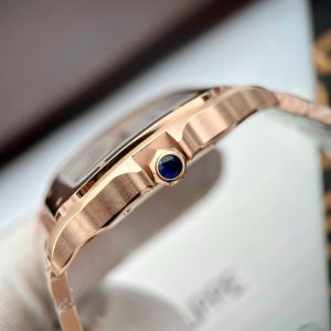 Đồng Hồ Nam Cartier Santos WGSA0018 Replica 11 Mạ Vàng Xưởng BV 39 (2)